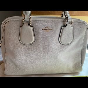 Coach Satchel Style Leather Bag